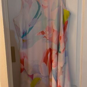 Calvin Klein Multicolor Floral Midi Dress
